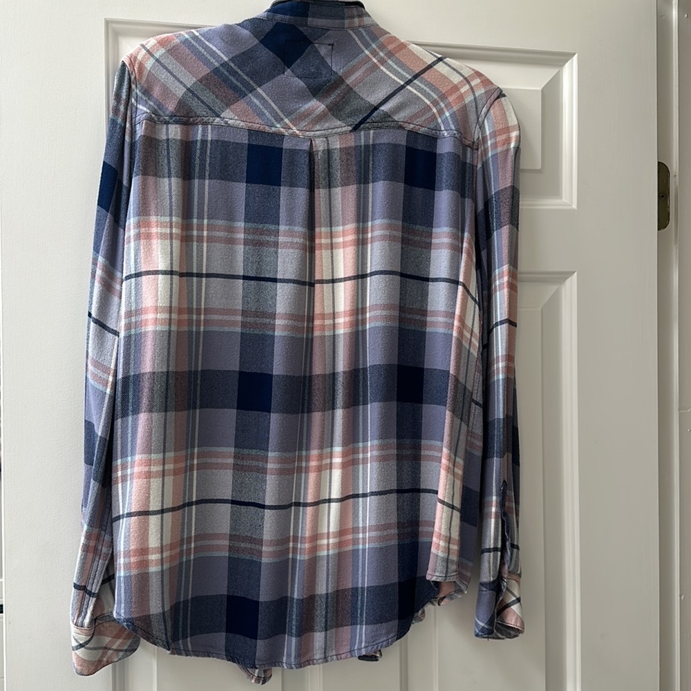 Rails Hunter plaid button up shirt